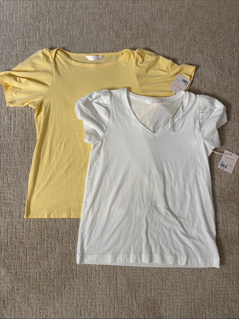 Bundle Two Women’s Tops for Spring or Summer Cotton